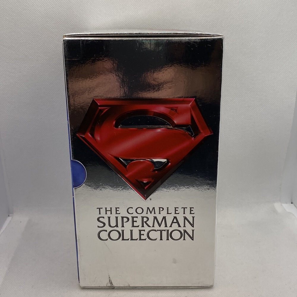 The Complete Superman Collection VHS Boxed Set 4 Tapes
